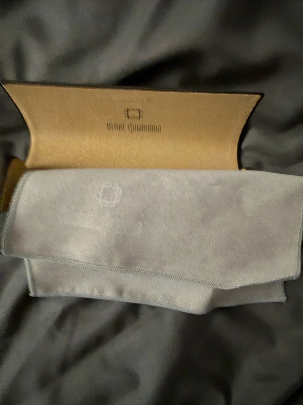 Blake Kuwahara Valerio Grey/Gold Ombre Eye Glasses